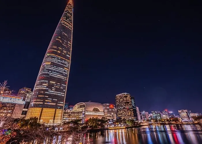 Appartamento Adam, Lotte World, Jyp, Kspo, Ddp, Asan Medical Center, Gwanghwamun, Hongdae, Seongsu, Free Parking Seul